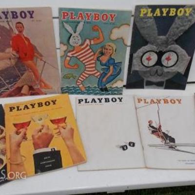 ECF065 Vintage Playboy Magazines  #4
