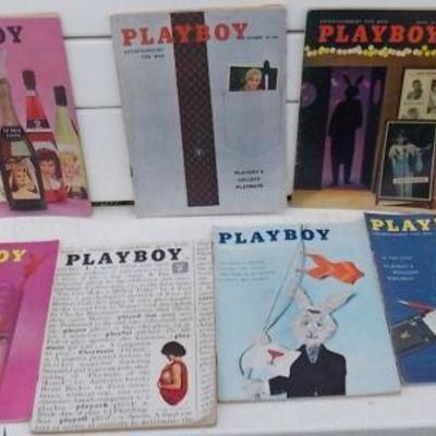 ECF062 Vintage Playboy Magazines #1

