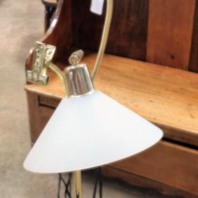 Floor lamp with Magnifying Lens