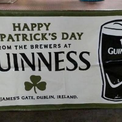 6'x4' Guinness Beer Banner 1 of 3