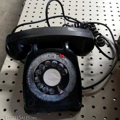 Bakelite Rotary Dial Telephone