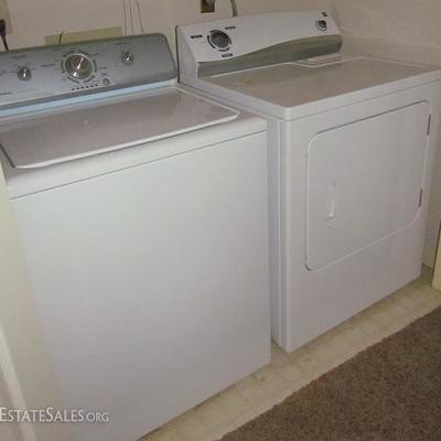 Maytag Centennial Commercial Technology Heavy Duty Washer and Kenmore Dryer