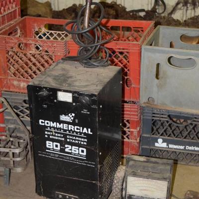 Sears Commercial Battery Charger and Engine Starter 