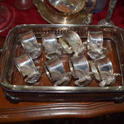 silver-plated napkin rings india 