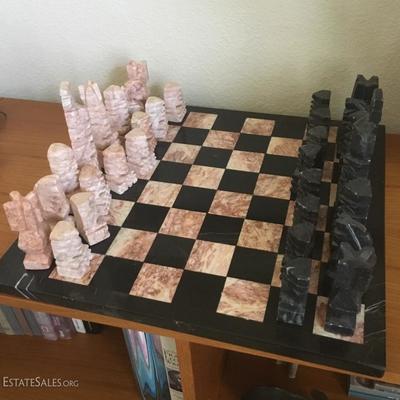 Full marble chess set