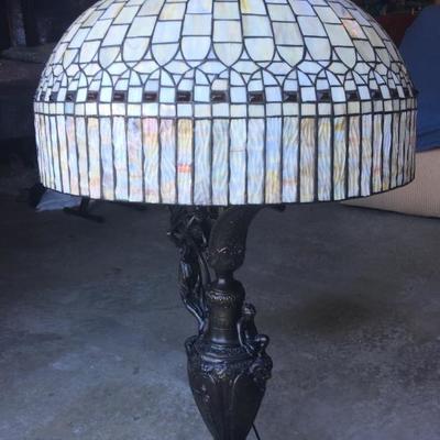 Large Tiffany inspired lamp