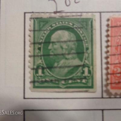 Ben Franklin rare 1900's postage stamp.