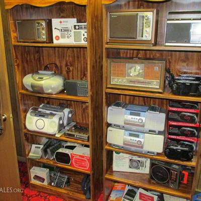 Vintage and recent radios