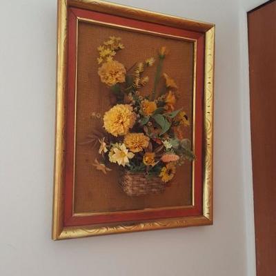 3-D Floral Wall Art