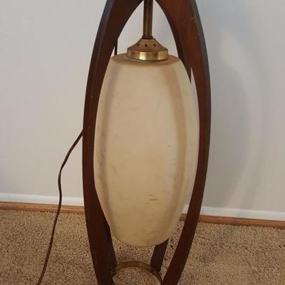 Mid Century Modern Swag Lamp