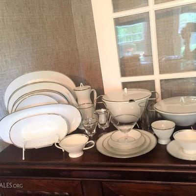 Rosenthal china, with place settings for 12