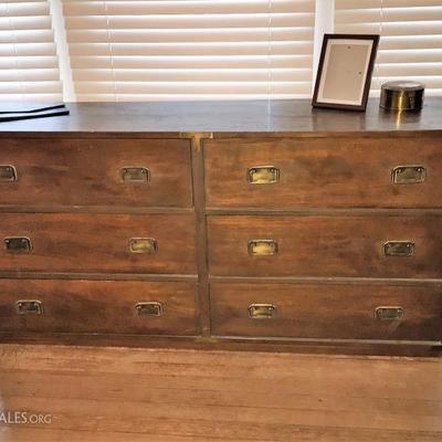 Great 6 drawer dresser or TV console.