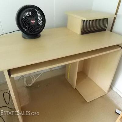 KCT102 Computer Desk with Vornado Fan 
