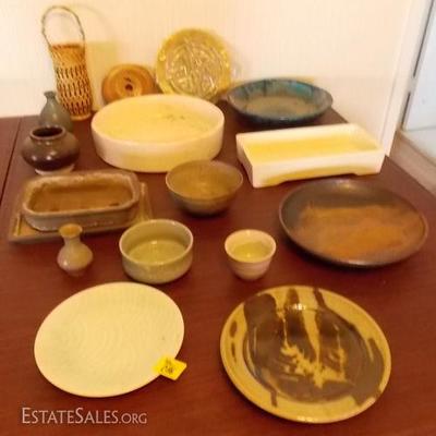 KCT086 Ceramic Ikebana Vessels, Oriental Trivet, Celadon Dishes & More
