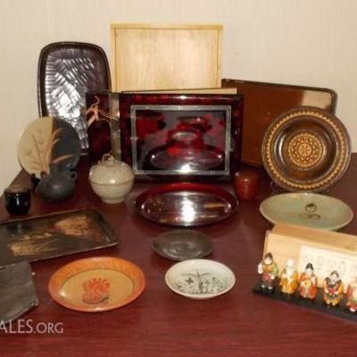 KCT077 Musical Photo Album, Seven Fortune Gods Figurines, Trays & Dishes
