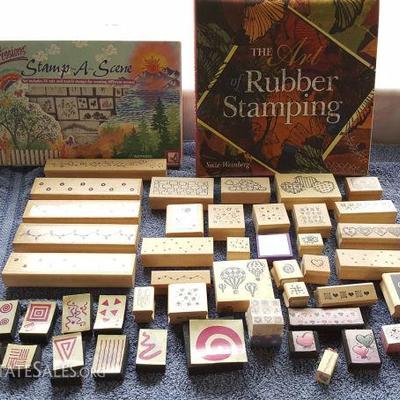 KCT042 Borders & Doodles & More Rubber Stamps Lot #11
