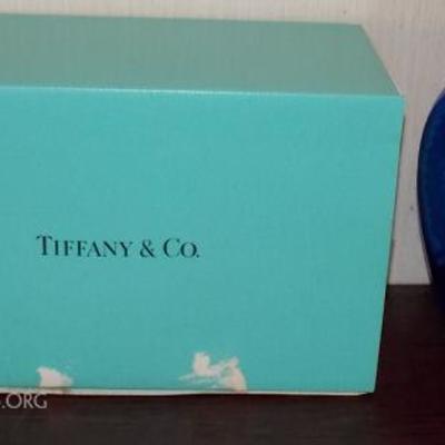 KCT075 Gorgeous Blue Cobalt Tiffany Vase
