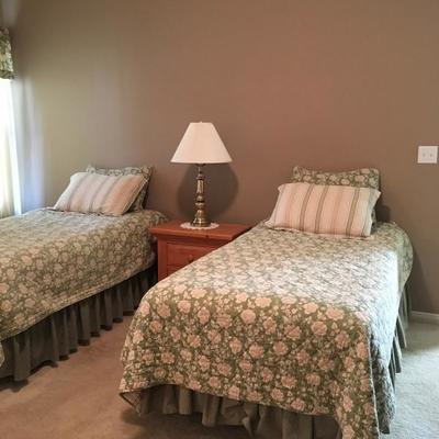 2- Twin bedding sets