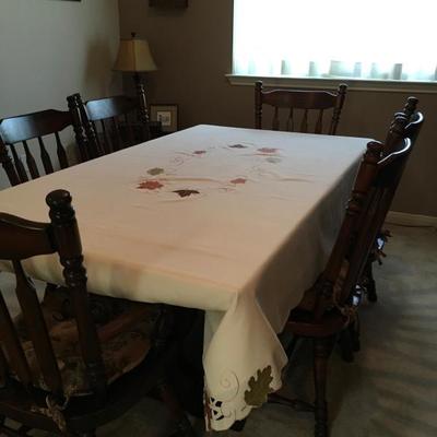 Large Dining Table with extensions