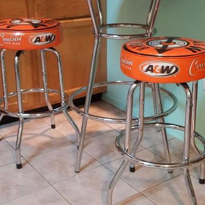 A&W Root Beer Bistro set