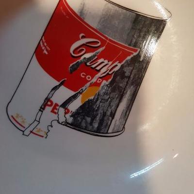 Andy Warhol Campbell soup bowl