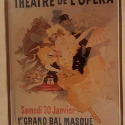 European Opera poster art
