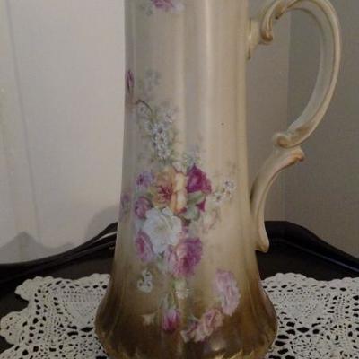 Hand Painted Limoges Tankard 