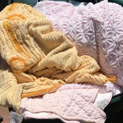 Vintage Chenille bedspreads