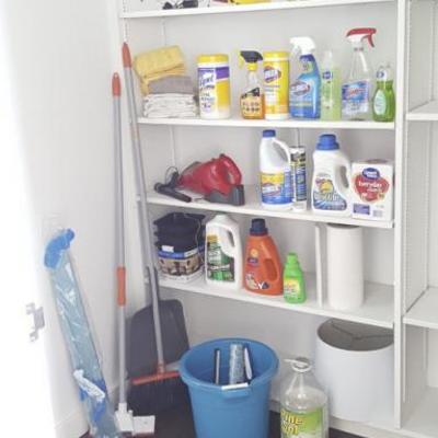 NLP048 Household Cleaning Supplies Lot
