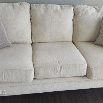 NLP017 Ashley Furniture Couch & Throw Pillows
