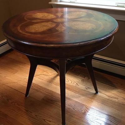 Theodore Alexander Round End Table