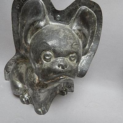 French bull dog candy mold