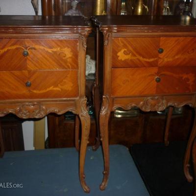 2 French commodes