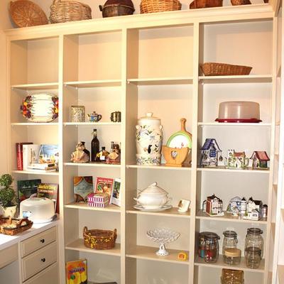 Jars, Baskets, Cookbooks, Candy Dishes, Bird Houses