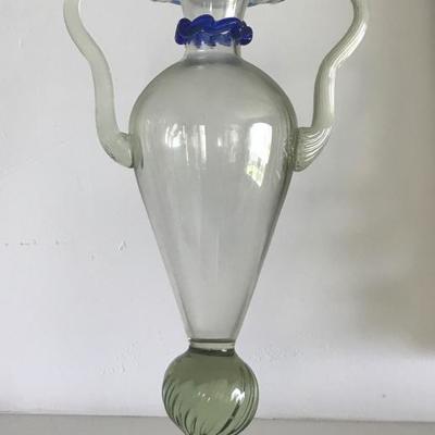 Jamestown Bohemian art glass vase