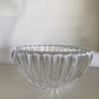 Tiffany & Co. crystal serving bowl