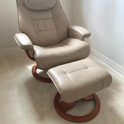 Mobler leather recliner, Norway