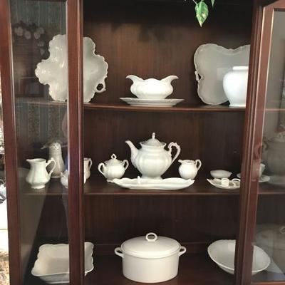 White Tea Set, Whire Serving Items