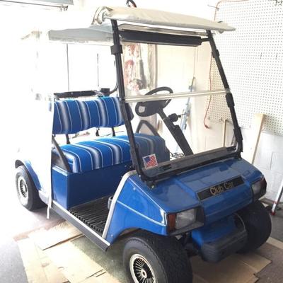 2000 Club Car Electric Golf Cart.  Needs batteries.  $900 AS IS