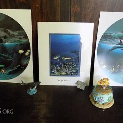 MIT055 Wyland Prints, Resin Figurines and Pin #4
