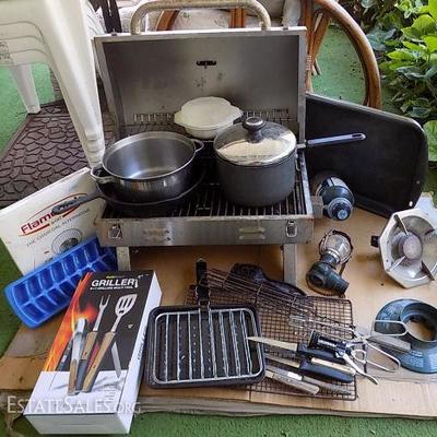 MIT140 Grilling Time - Propane Grill, Lamp & More
