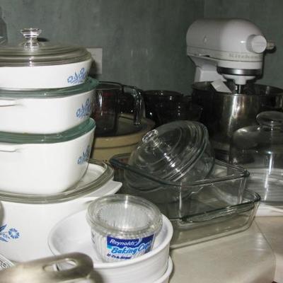 corning and kitchen aid 
