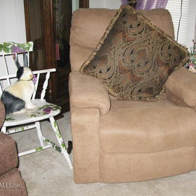 recliner and rocking chair