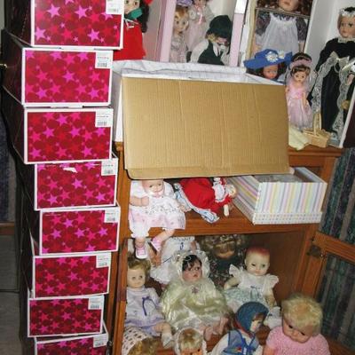 American Girl dolls and others