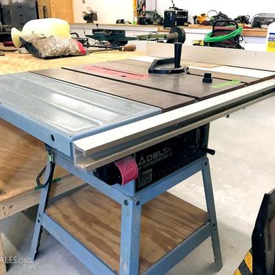 Delta contractor's table saw II