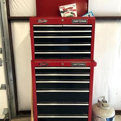 Two piece Craftsman tool chest
