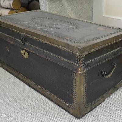 Small antique trunk