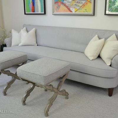 Custom Lester Furniture sofa