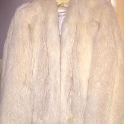 Vintage Arctic fox fur jacket