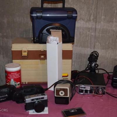 vintage camera and accessories 